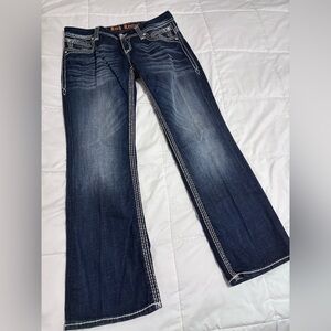 Rock Revival Dark Blue Women's Jeans
